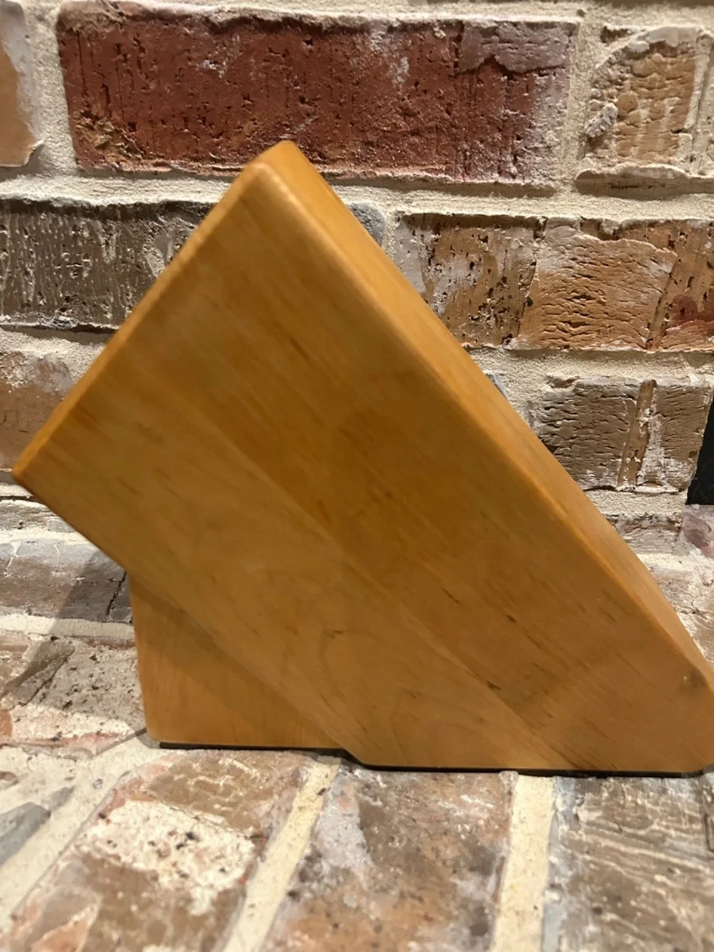 Zwilling J.A. Henckels Wooden Knife Block in Natural Wood
